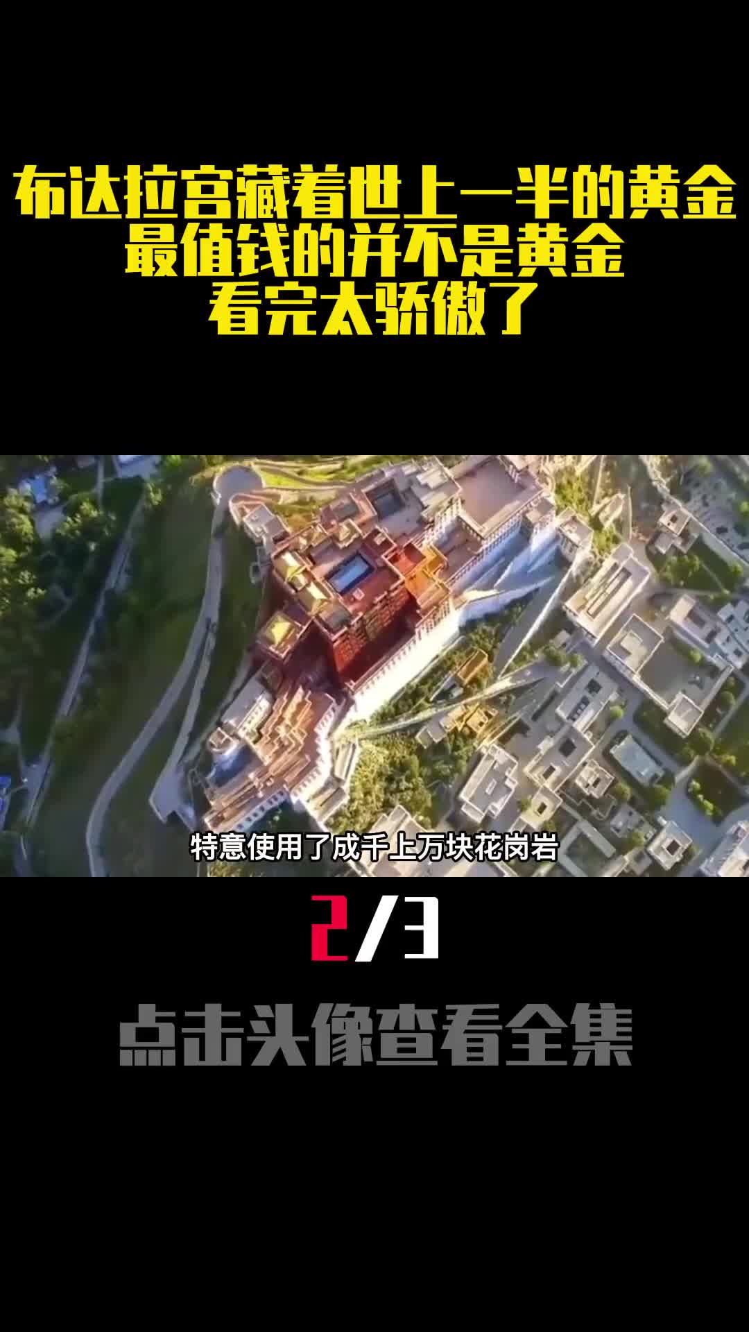 布达拉宫藏着世上一半的黄金最值钱的并不是黄金看完太骄傲了2