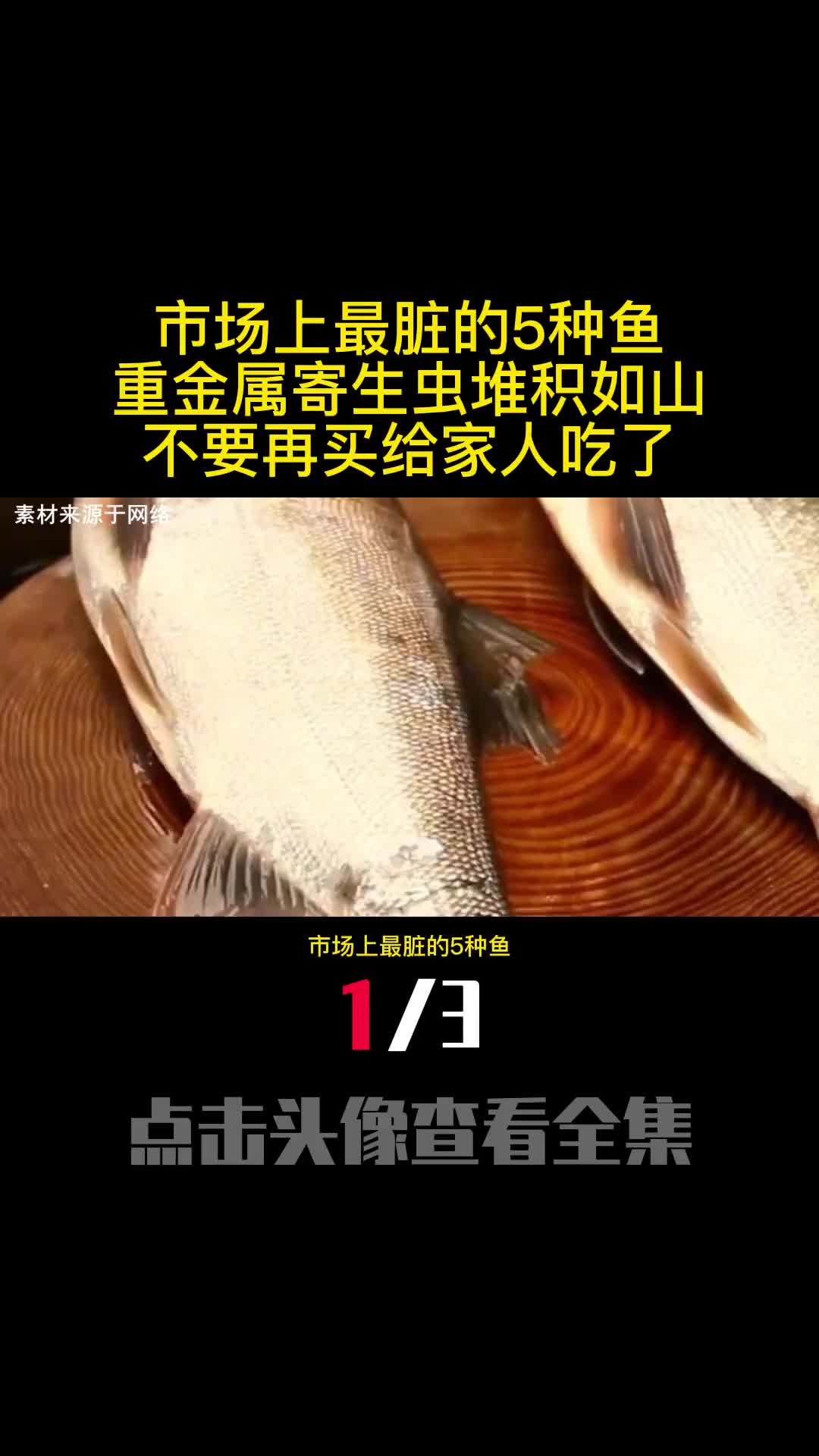 市场上最脏的5种鱼重金属寄生虫堆积如山不要再买给家人吃了1