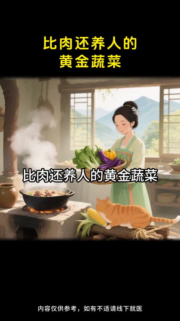 比肉还养人的黄金蔬菜