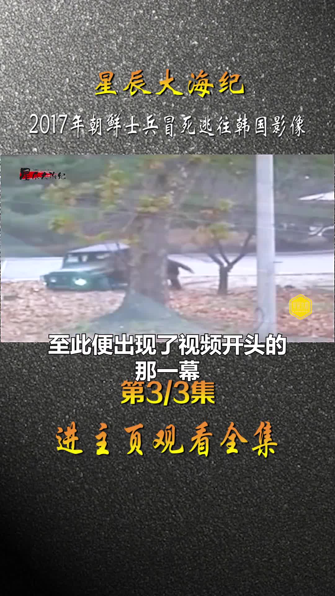 2017年脱北者冒死逃往韩国身负5枪