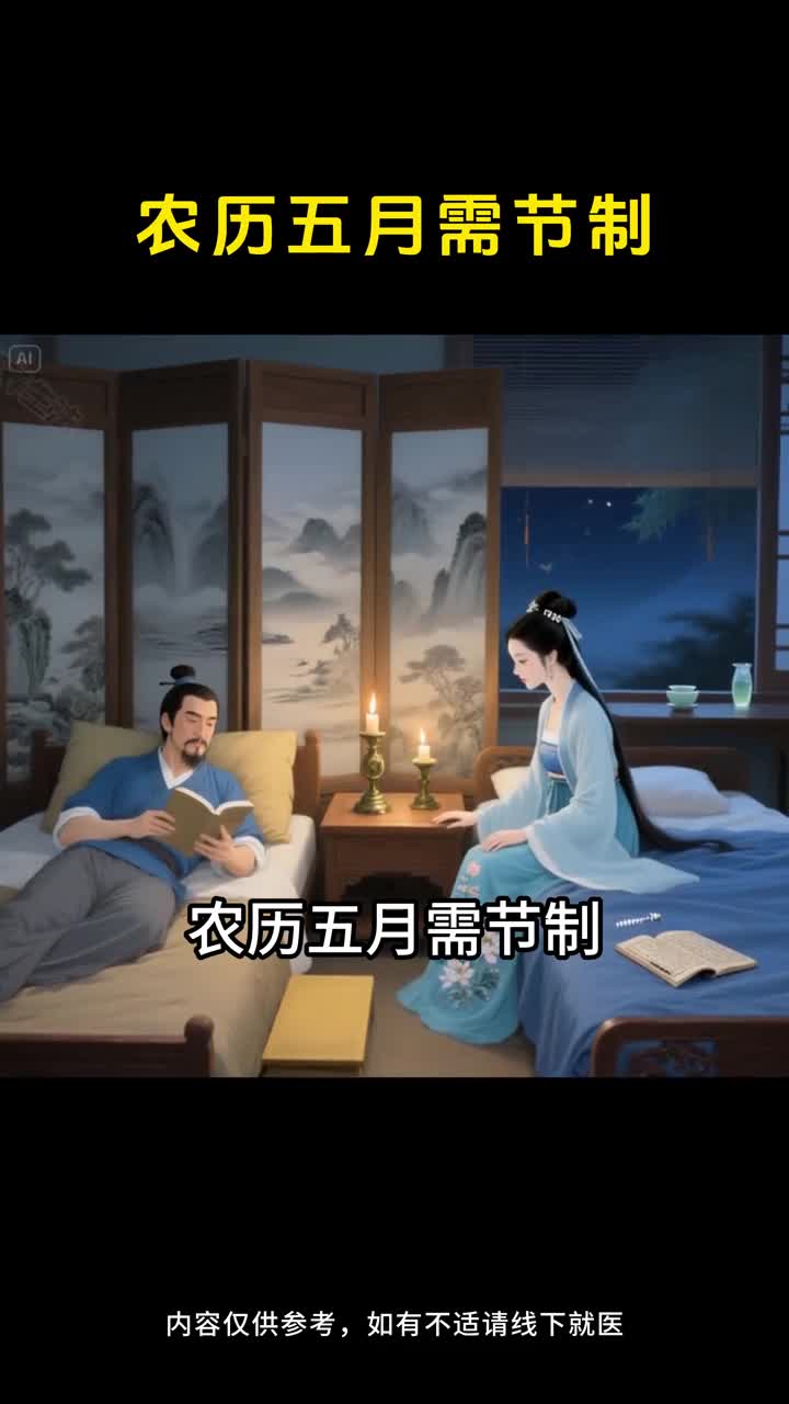 农历五月养生需节制静心养身才是硬道理