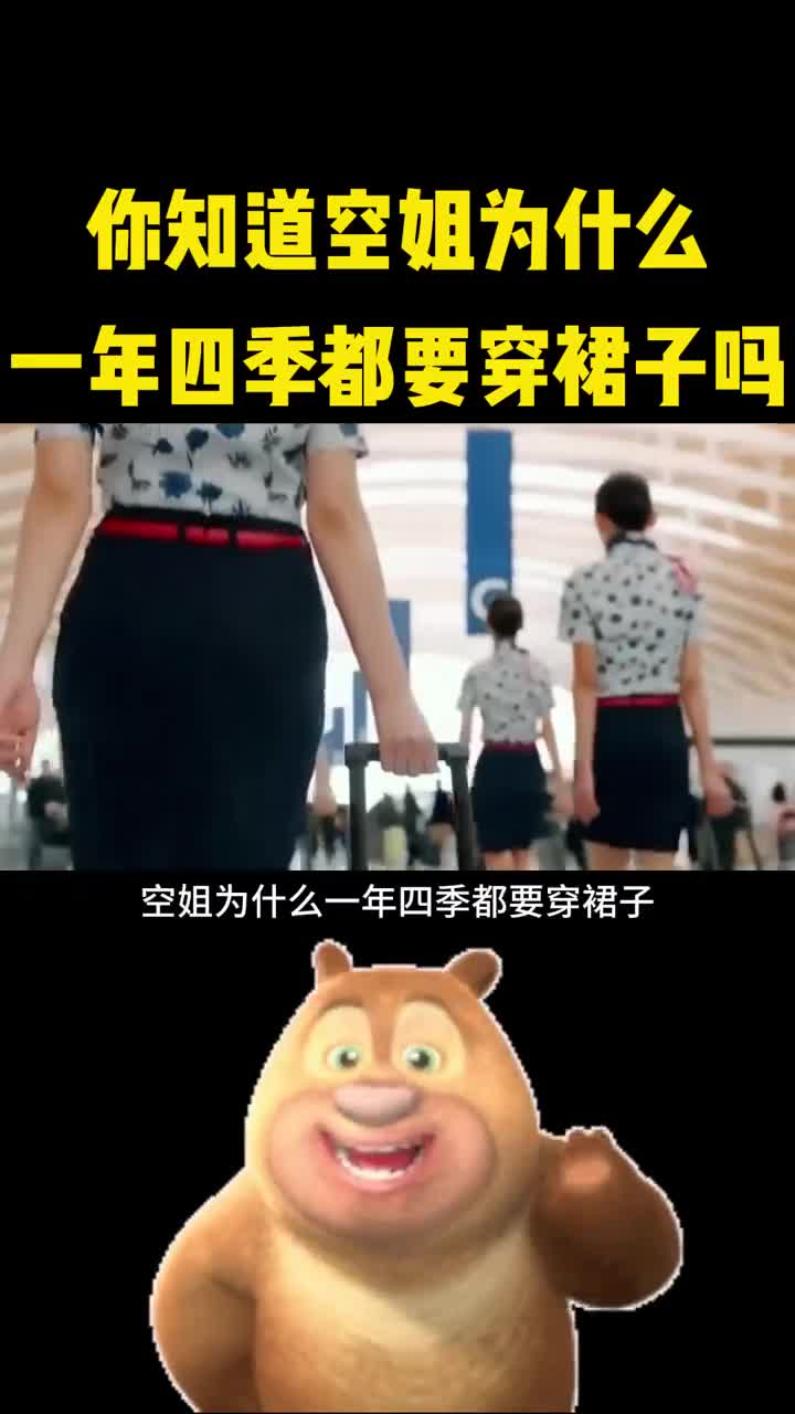 空姐为什么一年四季都要穿裙子