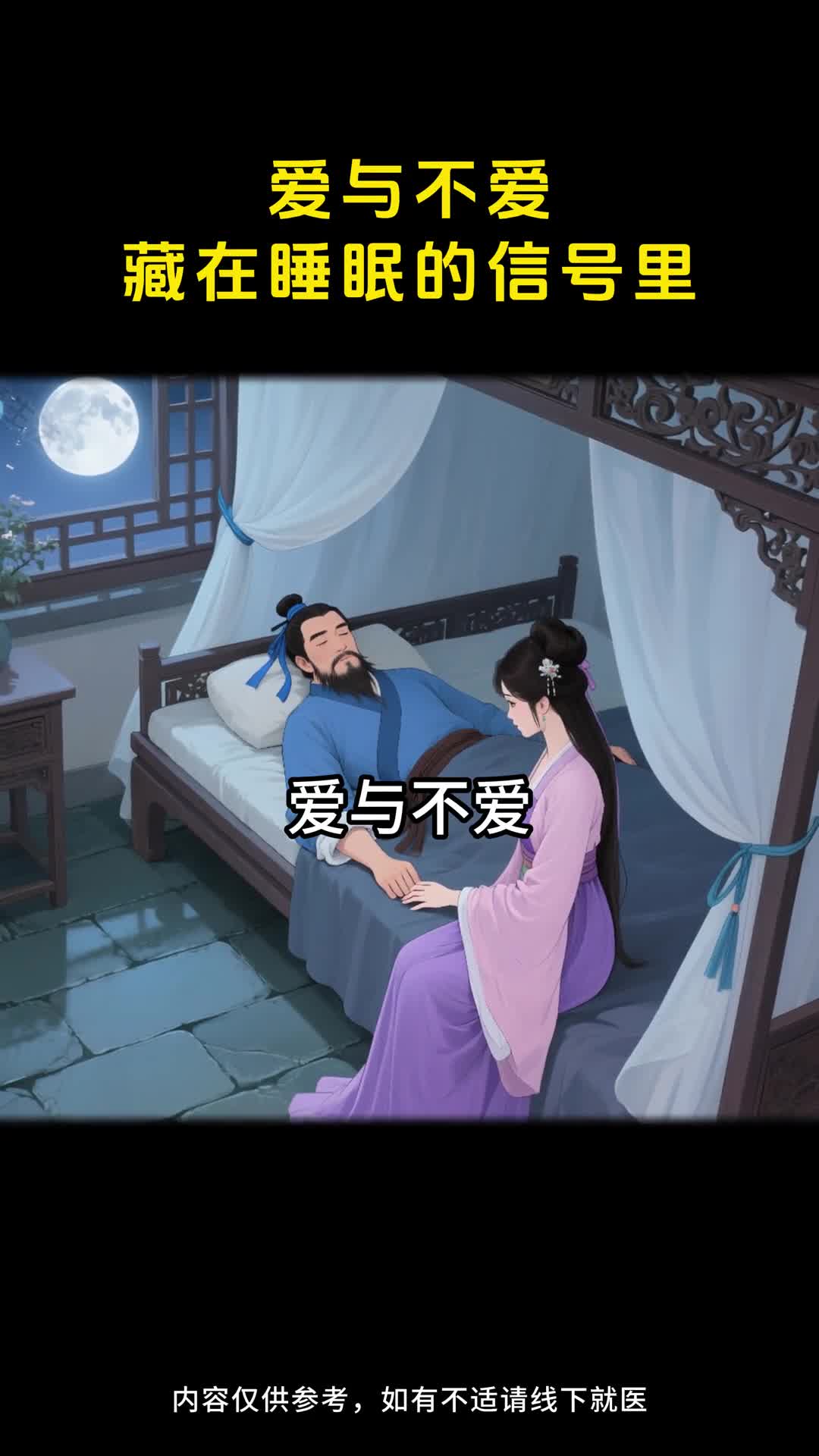 爱与不爱睡眠里藏着信号