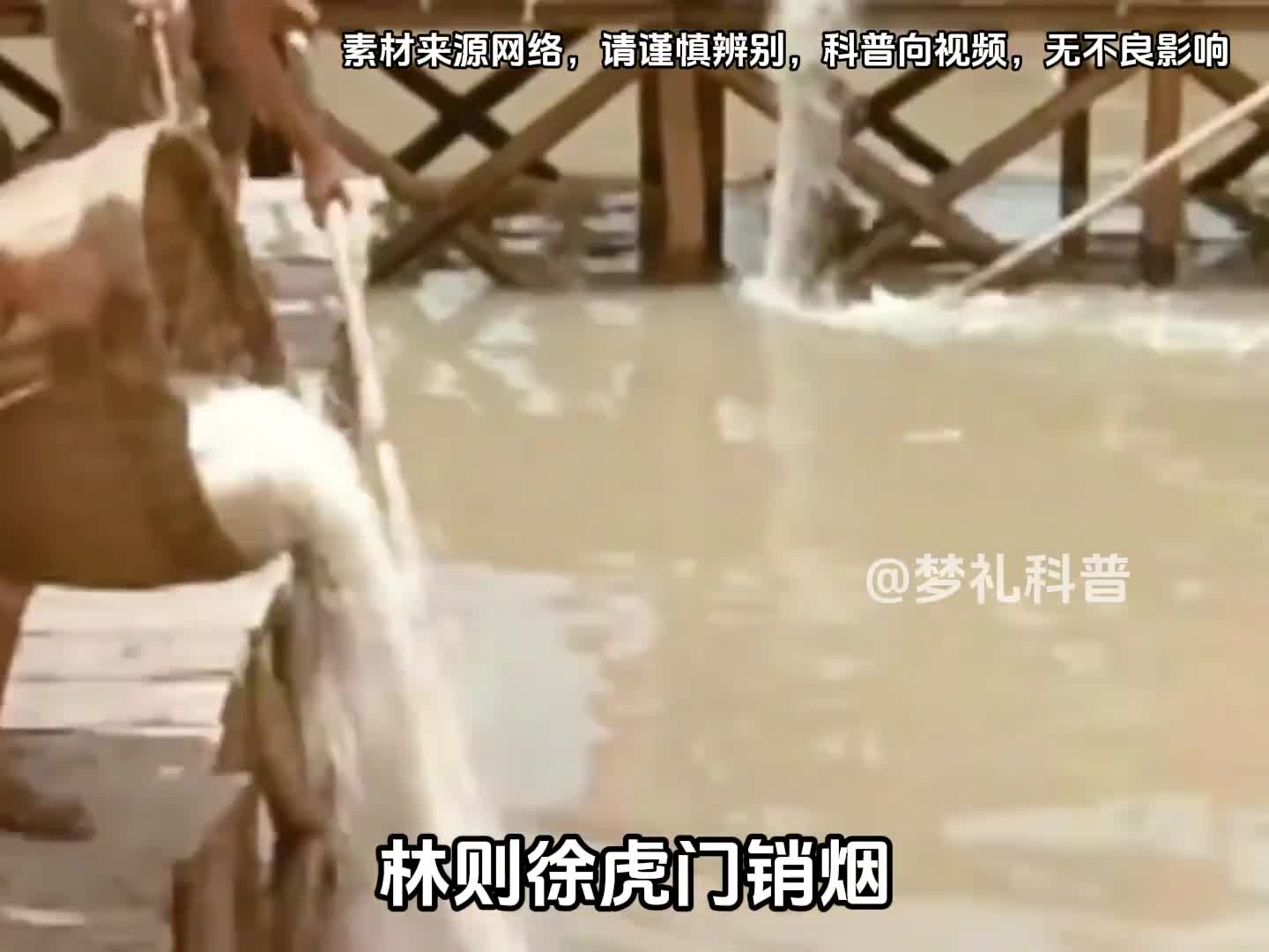 你知道虎门销烟为什么不用火烧吗