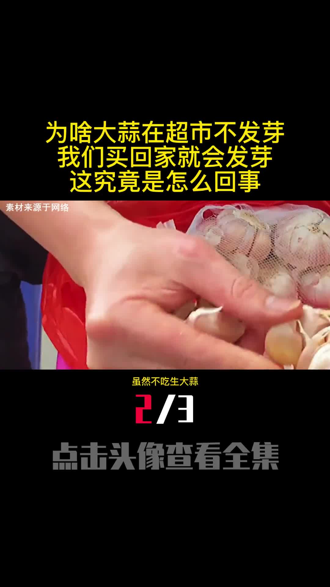 为啥大蒜在超市不发芽我们买回家就会发芽这究竟是怎么回事2