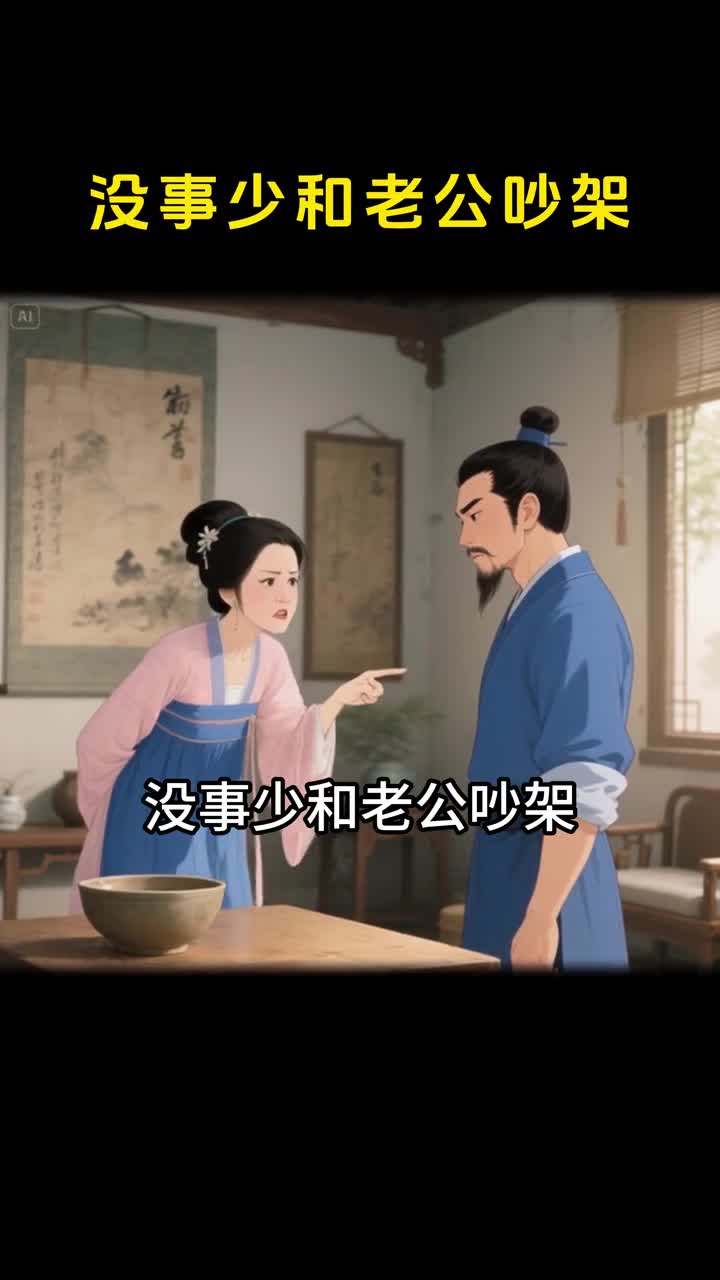 一定要少和老公吵架