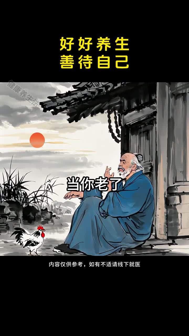 身体是一切的前提和本钱好好养生健康就是福