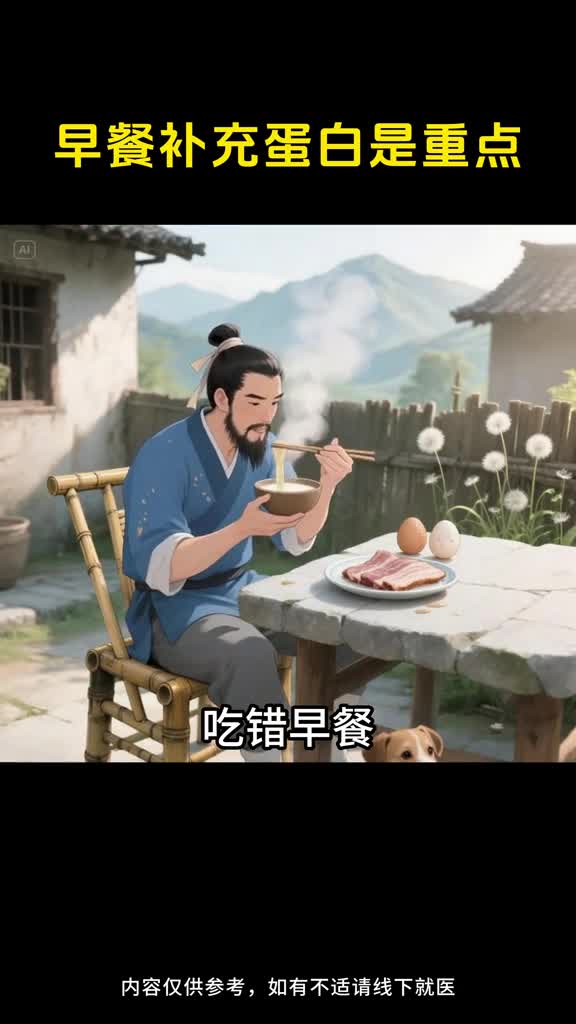吃错早餐还不如不吃早餐补充优质蛋白是重点