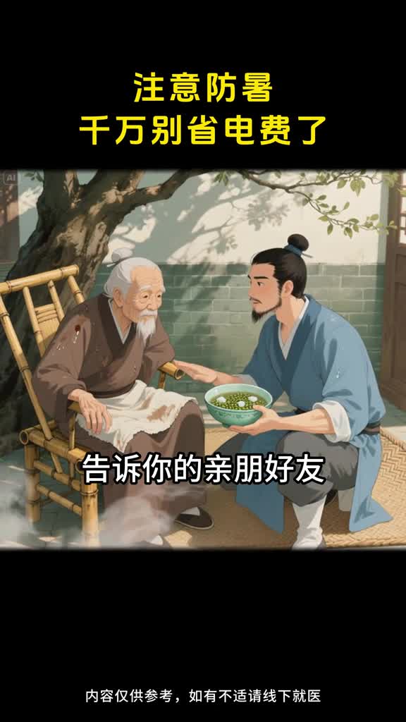 今年夏天高温预警告诉老人别省空调钱了