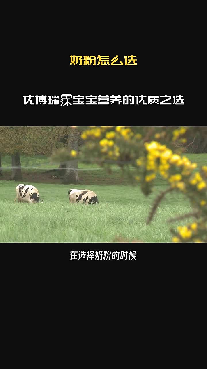 奶粉怎么选优博瑞霂宝宝营养的优质之选