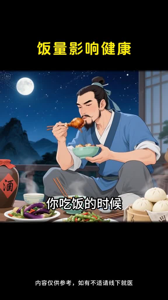 老话说吃饭七分饱别让过量饮食拖垮身体