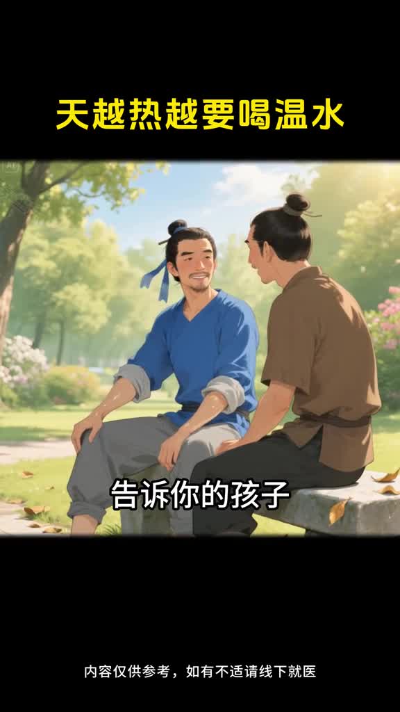 中医说天越热越要喝温水