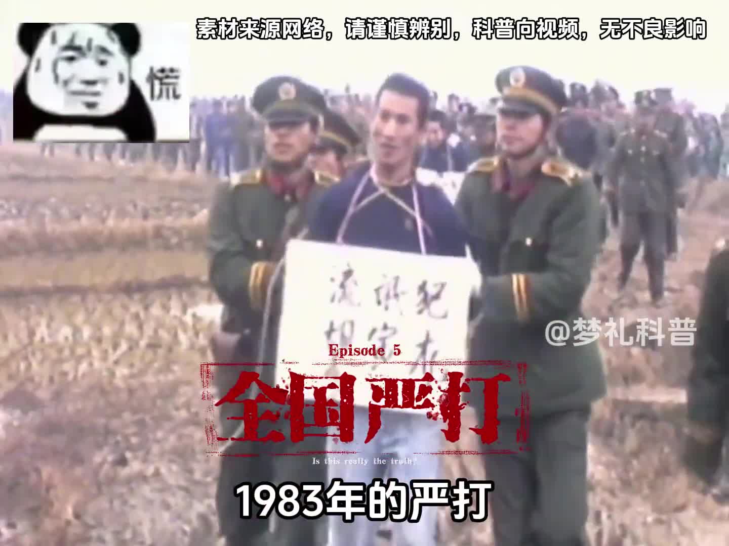 一九八三年的严打到底有多严