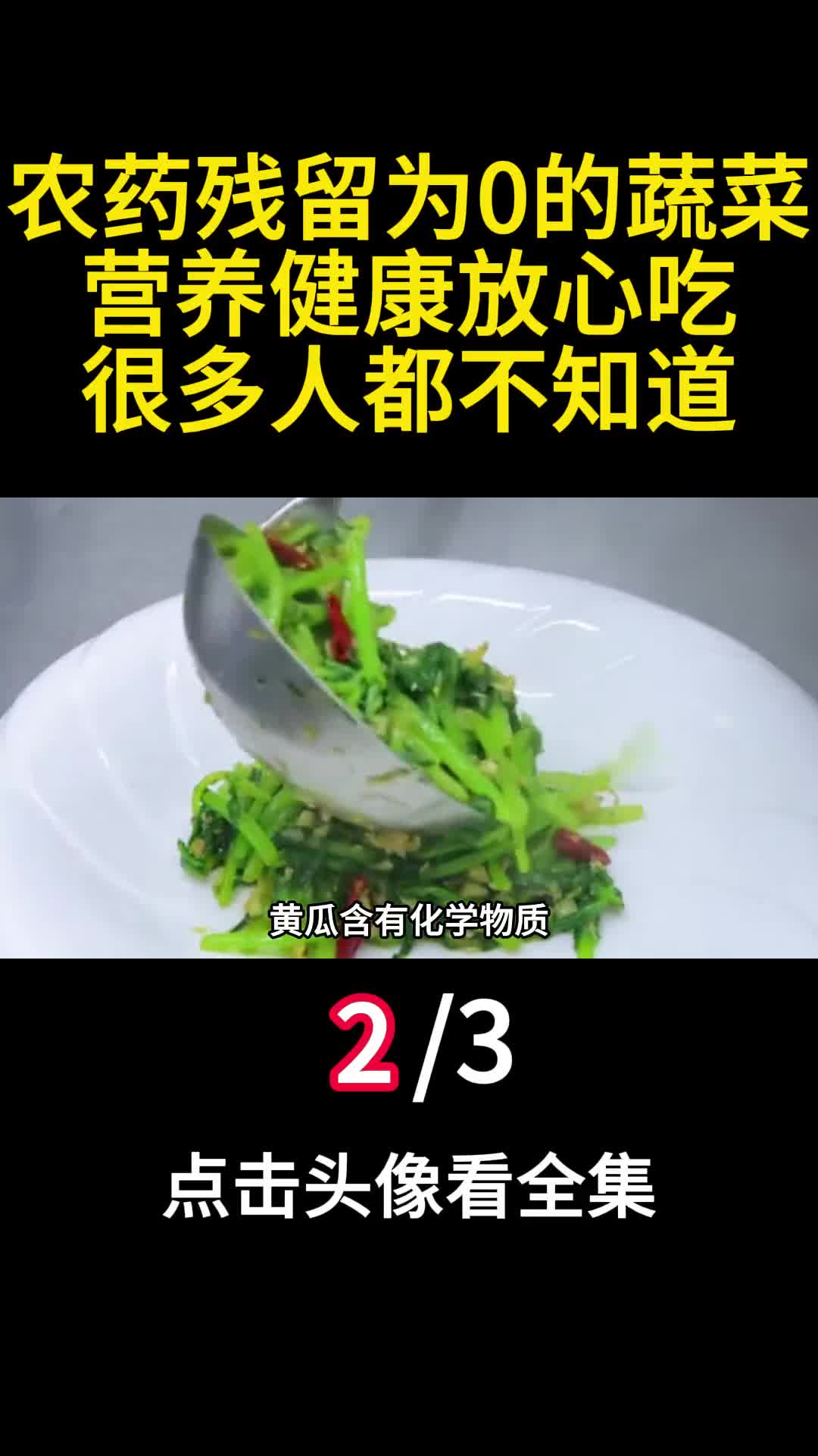 农药残留为0的蔬菜营养健康放心吃很多人都不知道2