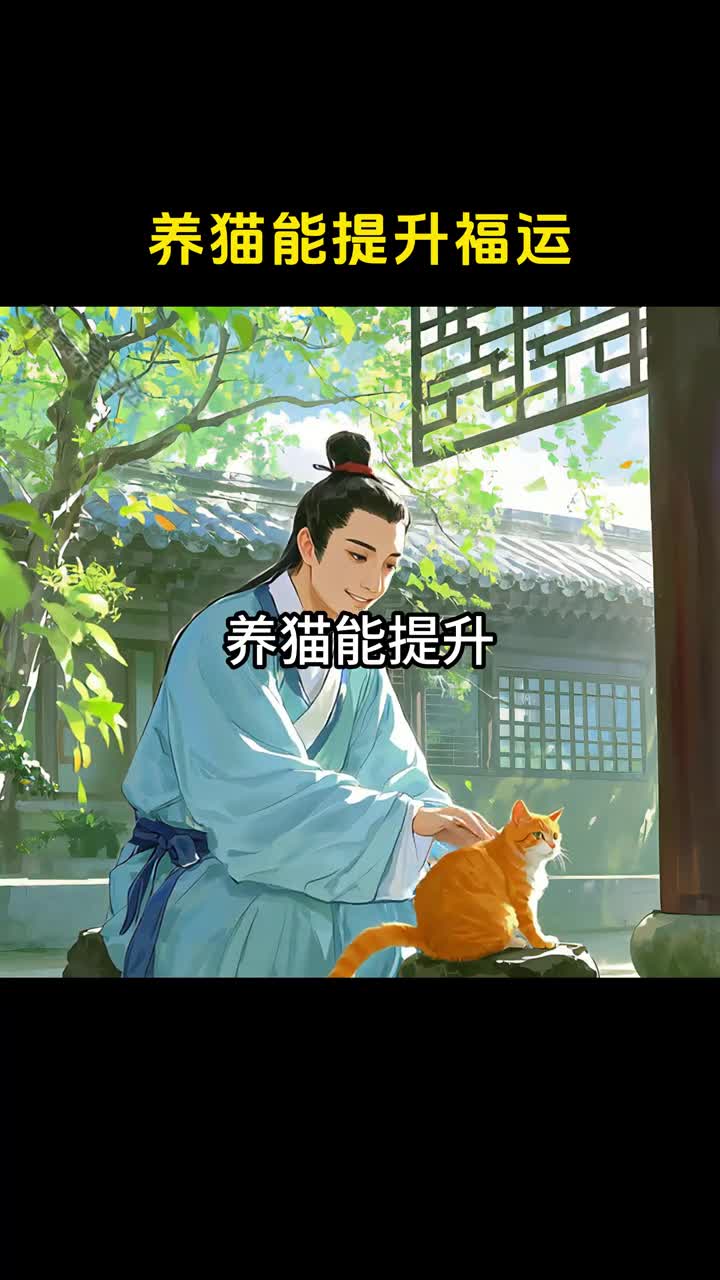 猫是纯阳之体能增添家中的阳气和生气