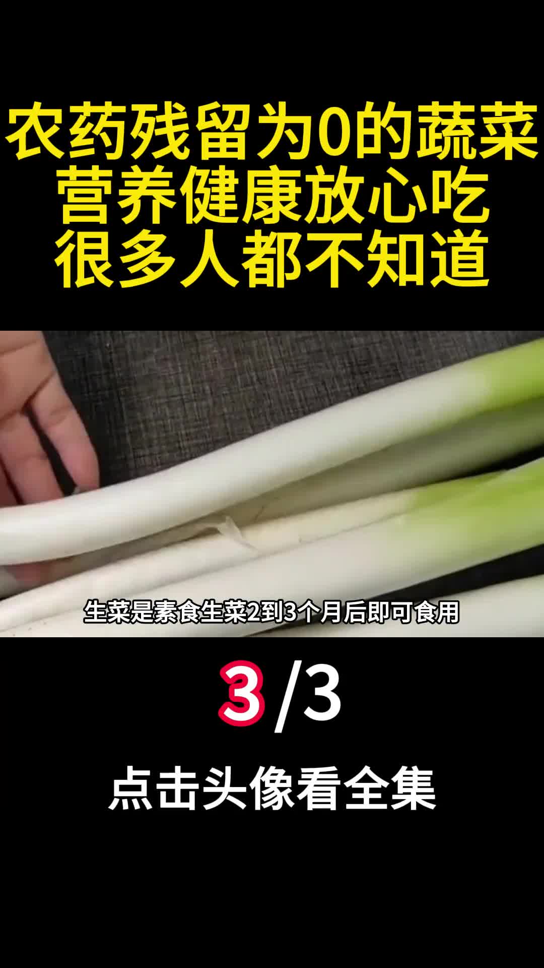 农药残留为0的蔬菜营养健康放心吃很多人都不知道3