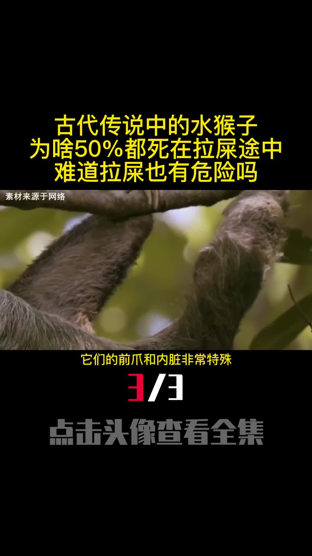古代传说中的水猴子为啥50都死在拉屎途中难道拉屎也有危险吗3