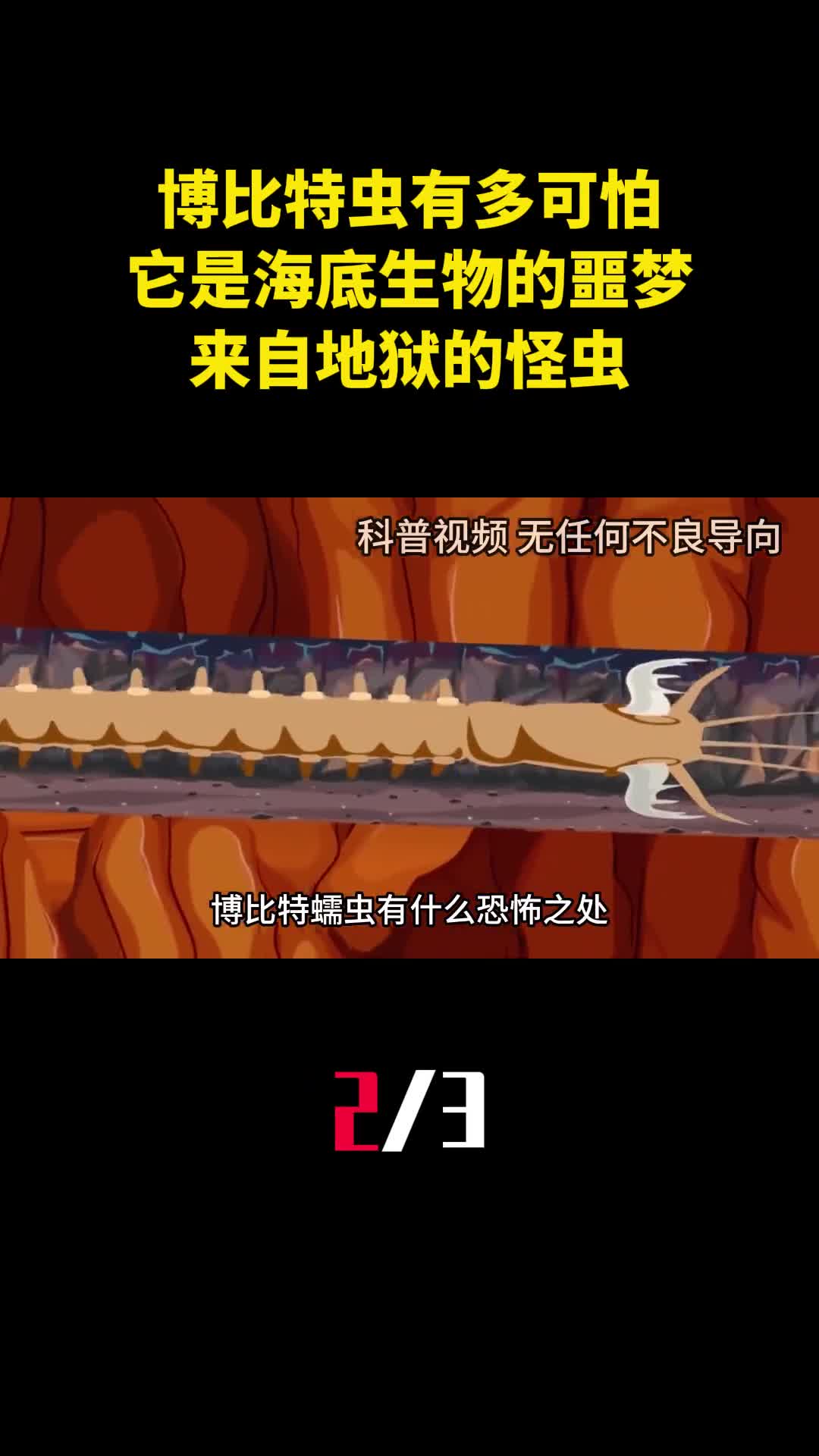 博比特虫到底有多可怕它是海底生物的噩梦来自地狱的怪虫2