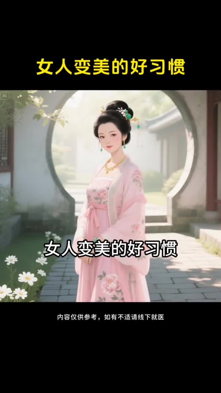 女人变美的好习惯
