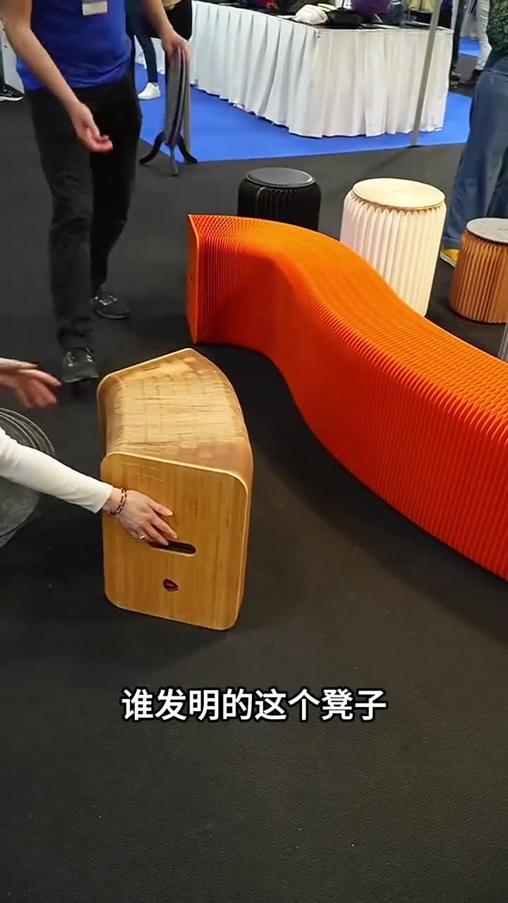 能拉长几十米的凳子这个设计太有才了