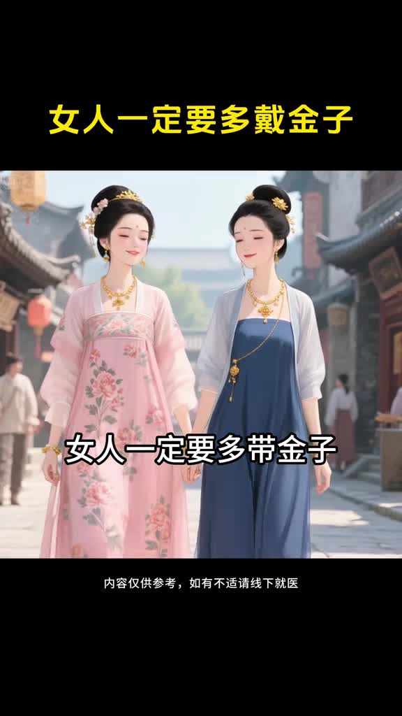 女人一定要多戴黄金稳心神提气场更自信