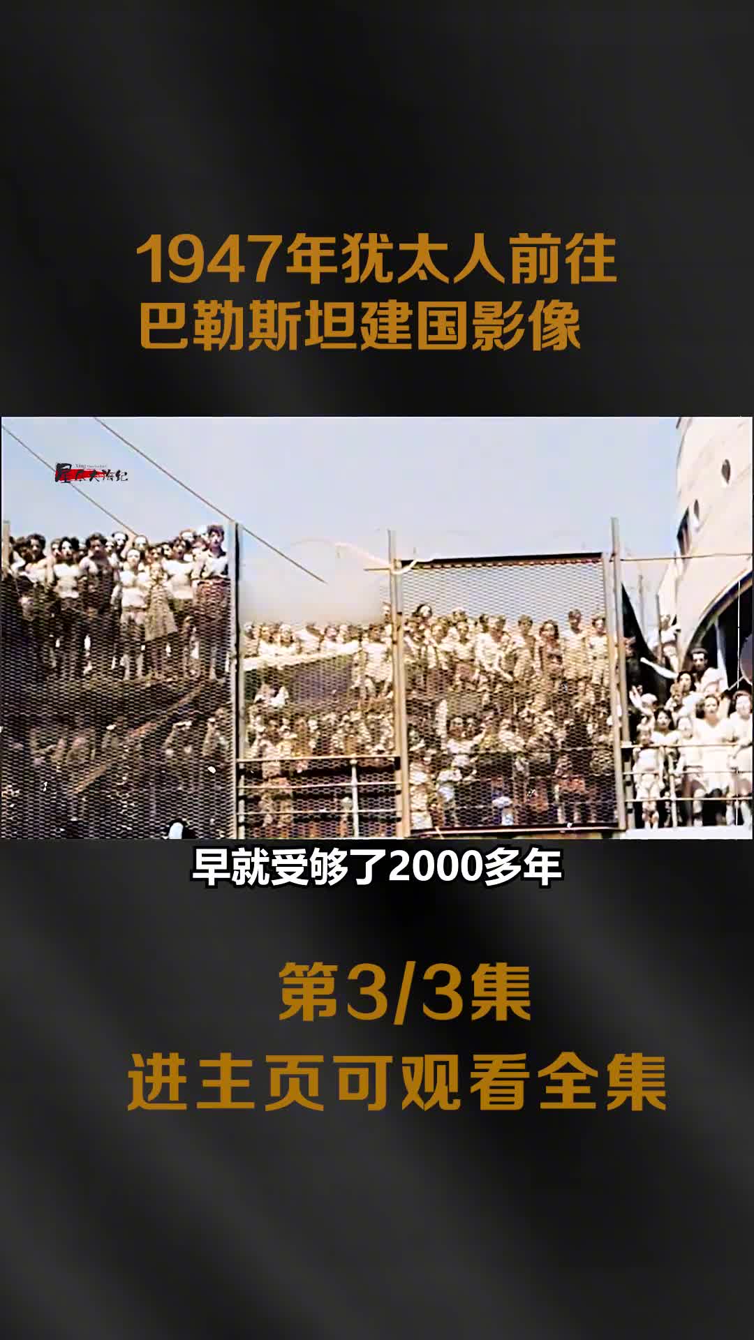 犹太人前往巴勒斯坦建国遭英军拦截后又遣返回德国内心十分复杂