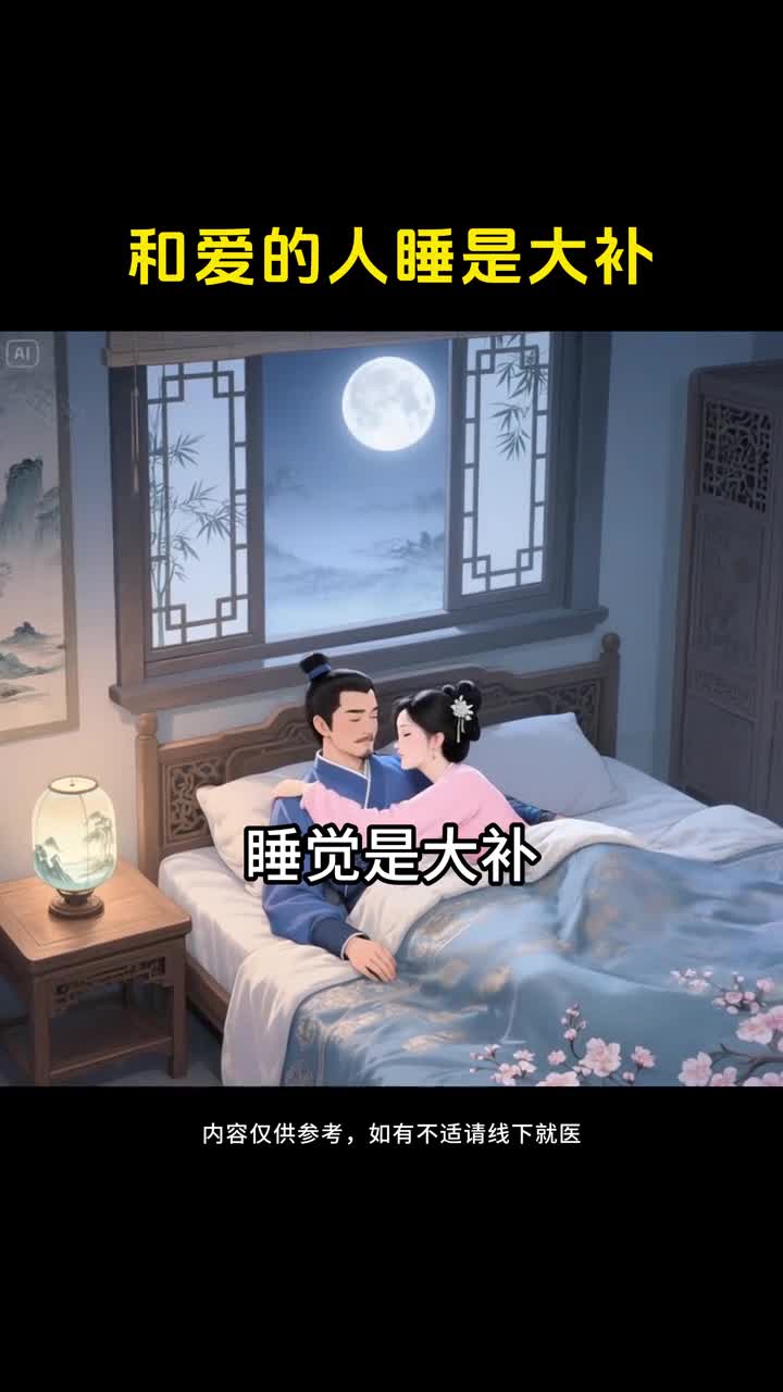 和爱的人睡觉是大补累了就找爱的人好好睡一觉