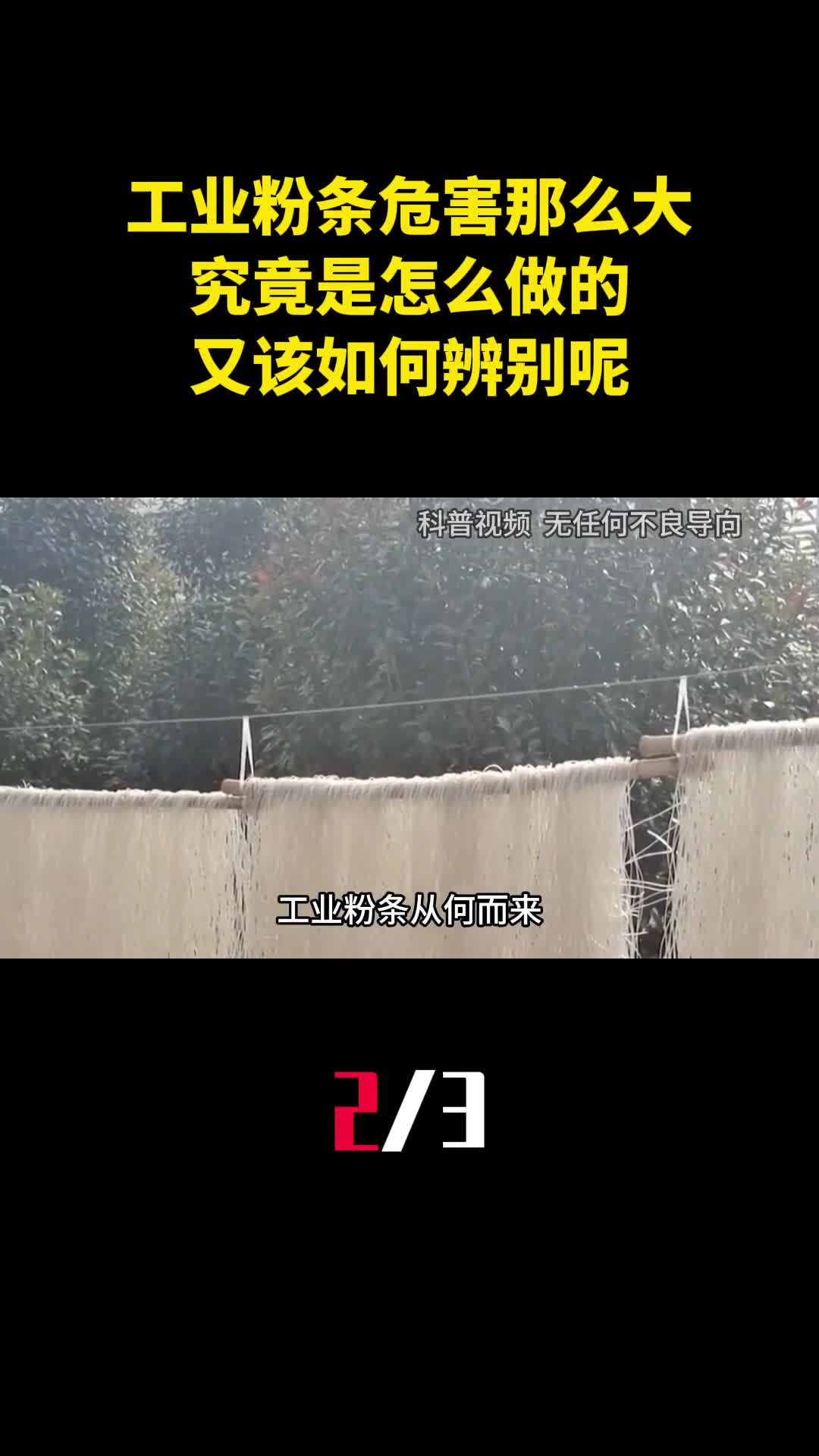 工业粉条危害那么大究竟是怎么做的又该如何辨别呢2