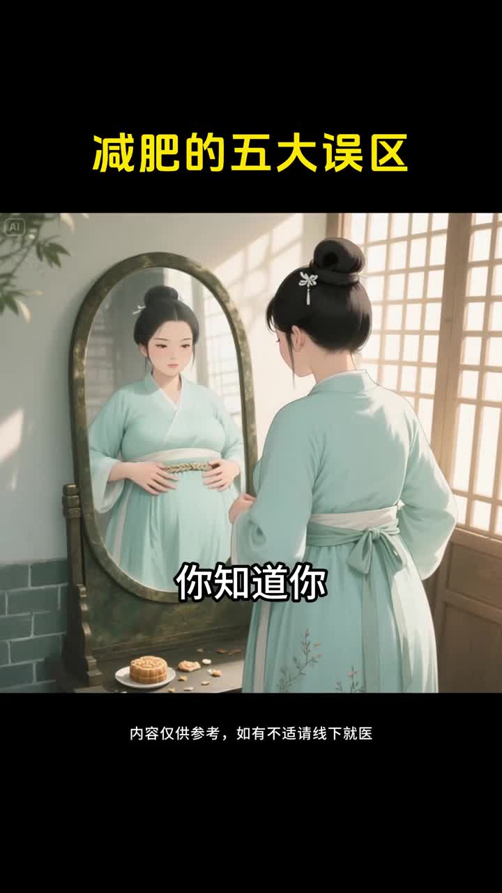 减肥的五大误区揭秘你总瘦不下来的真相