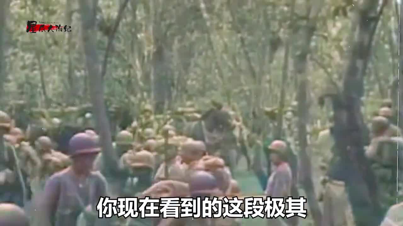 中国远征军缅甸作战一段真实影像罕见拍到了抗战名将孙立人镜头