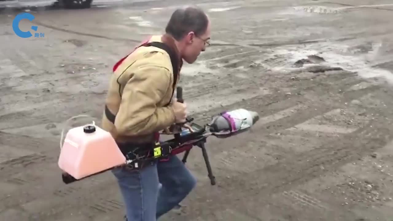 不可思议的涡轮动力鼓风机可以制作成单人飞行器