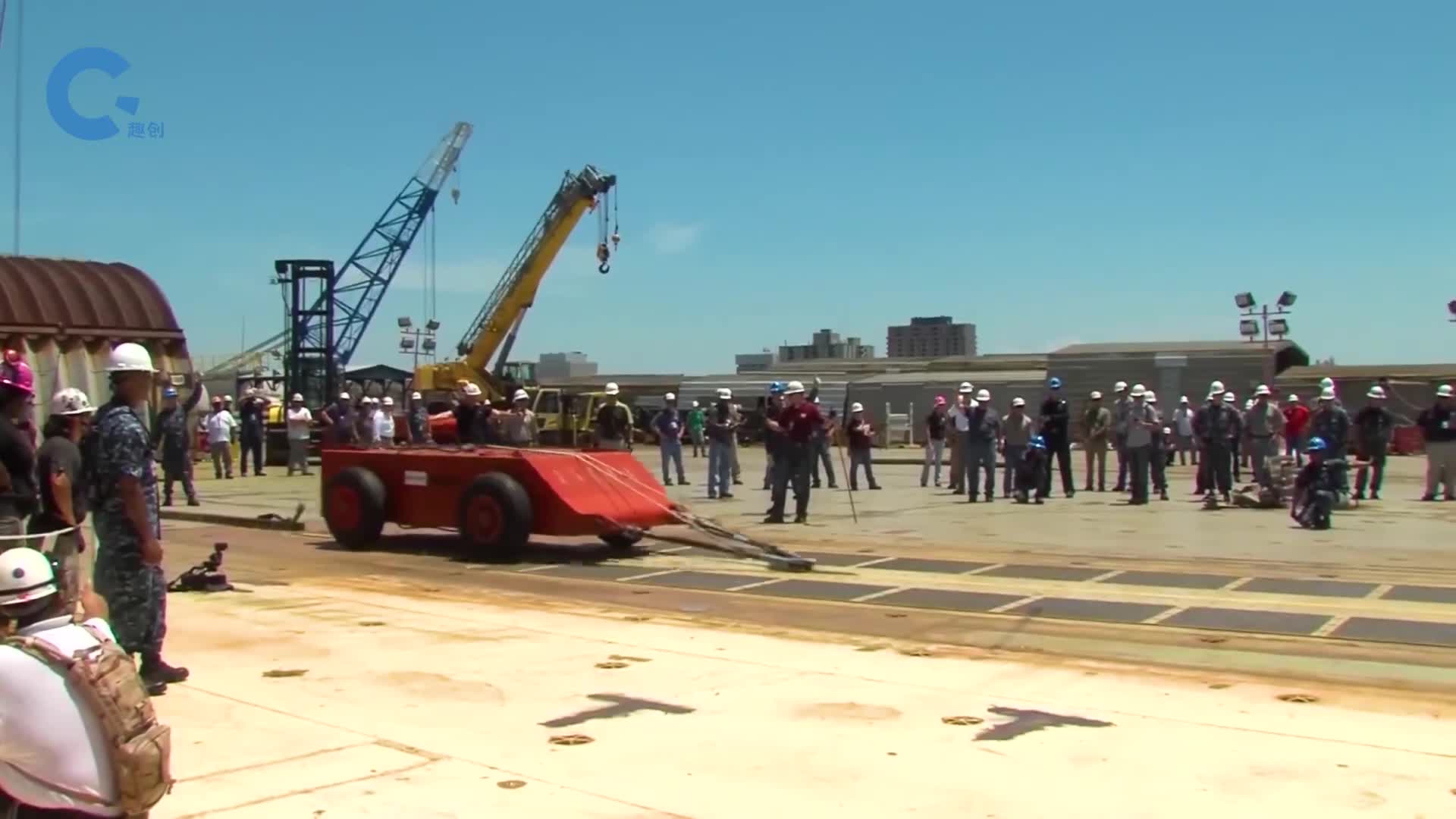 什么是电磁弹射将小车加速从航母甲板上推下