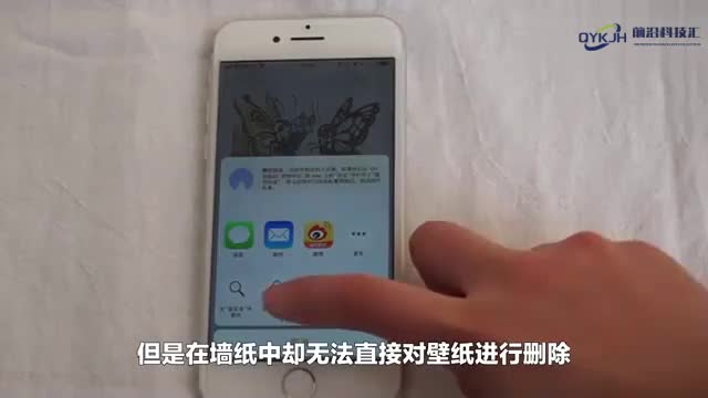 苹果手机壁纸怎么删除