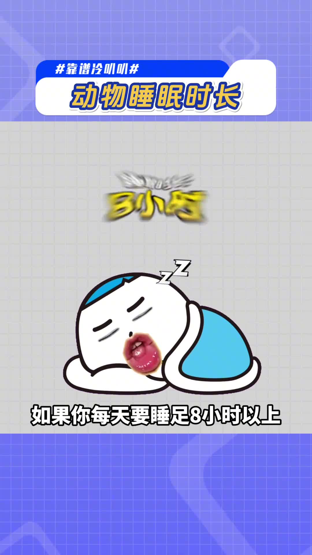 你是哪款动物睡眠