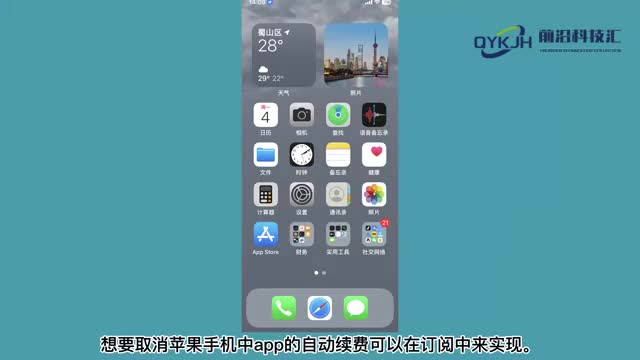 如何取消苹果app自动续费
