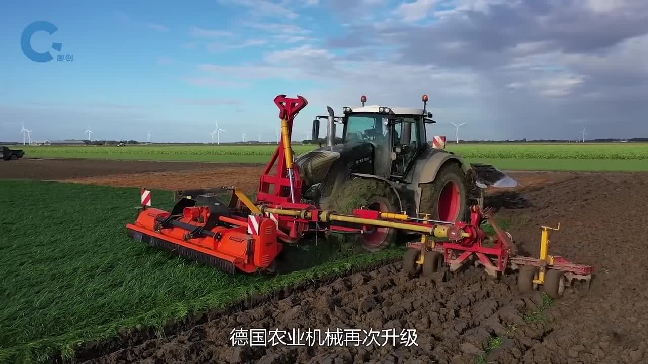 一台拖拉机挂载三种装备除草犁地松土一条龙作业原理是什么