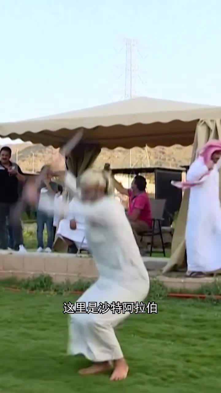 沙特阿拉伯的跃枪舞蹈