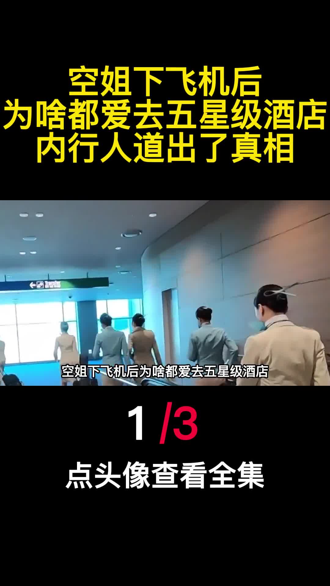 空姐下飞机后为啥都爱去五星级酒店内行人道出了真相1