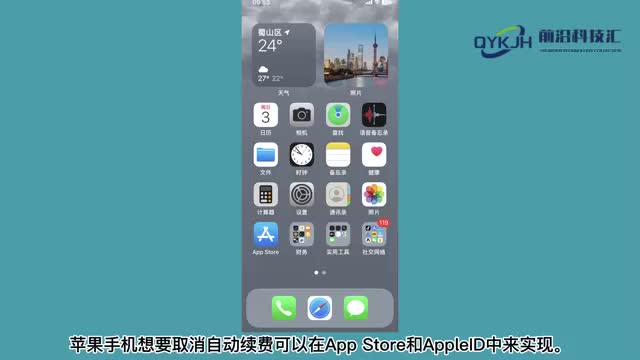 苹果手机怎么取消自动续费