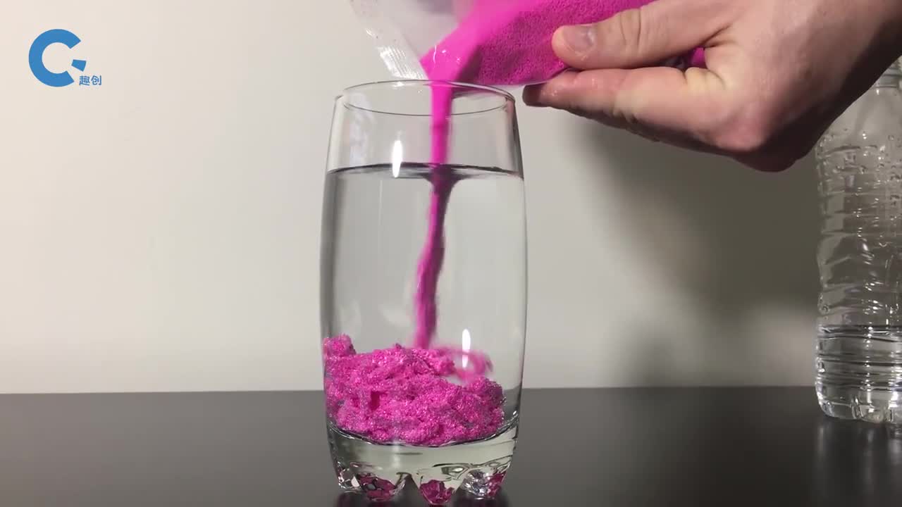 不会被水浸湿的水魔沙原理是什么