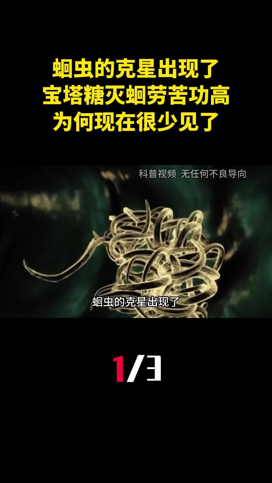 蛔虫的克星出现了宝塔糖灭蛔劳苦功高为何现在很少见了1