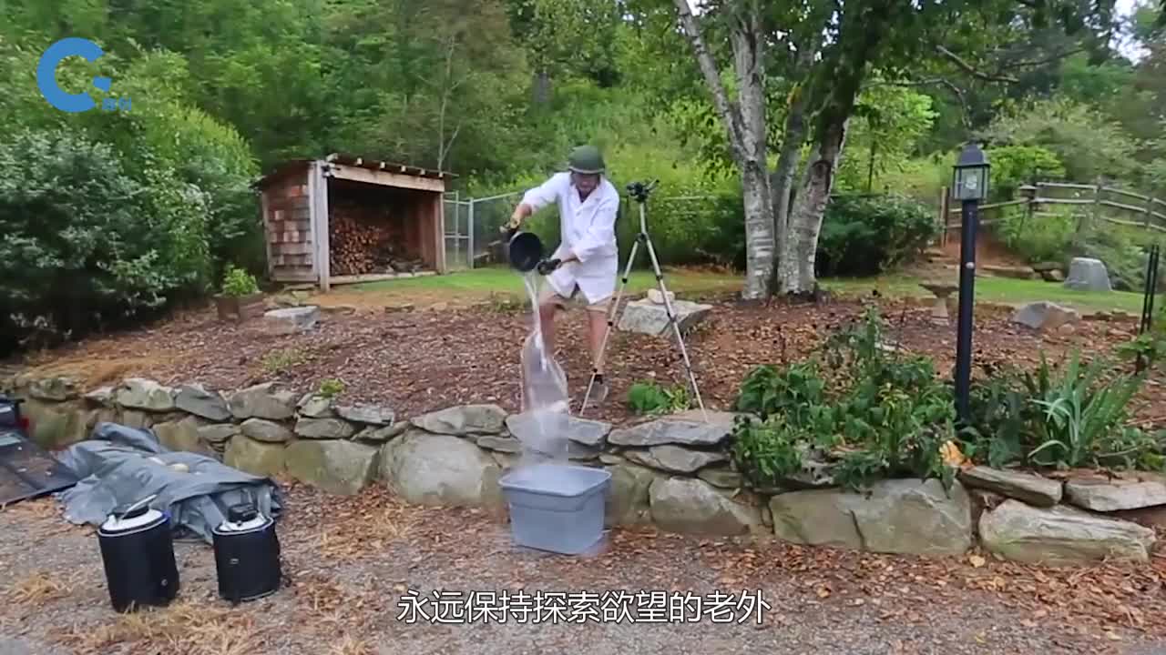 100公斤烟雾弹效果会是怎样的老外作死亲测能见度为零