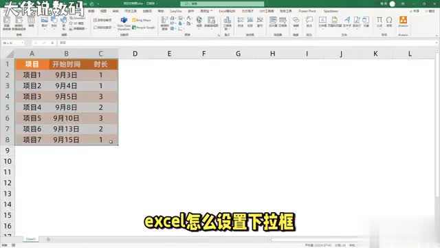 Excel下拉框设置方法让你轻松管理数据选项