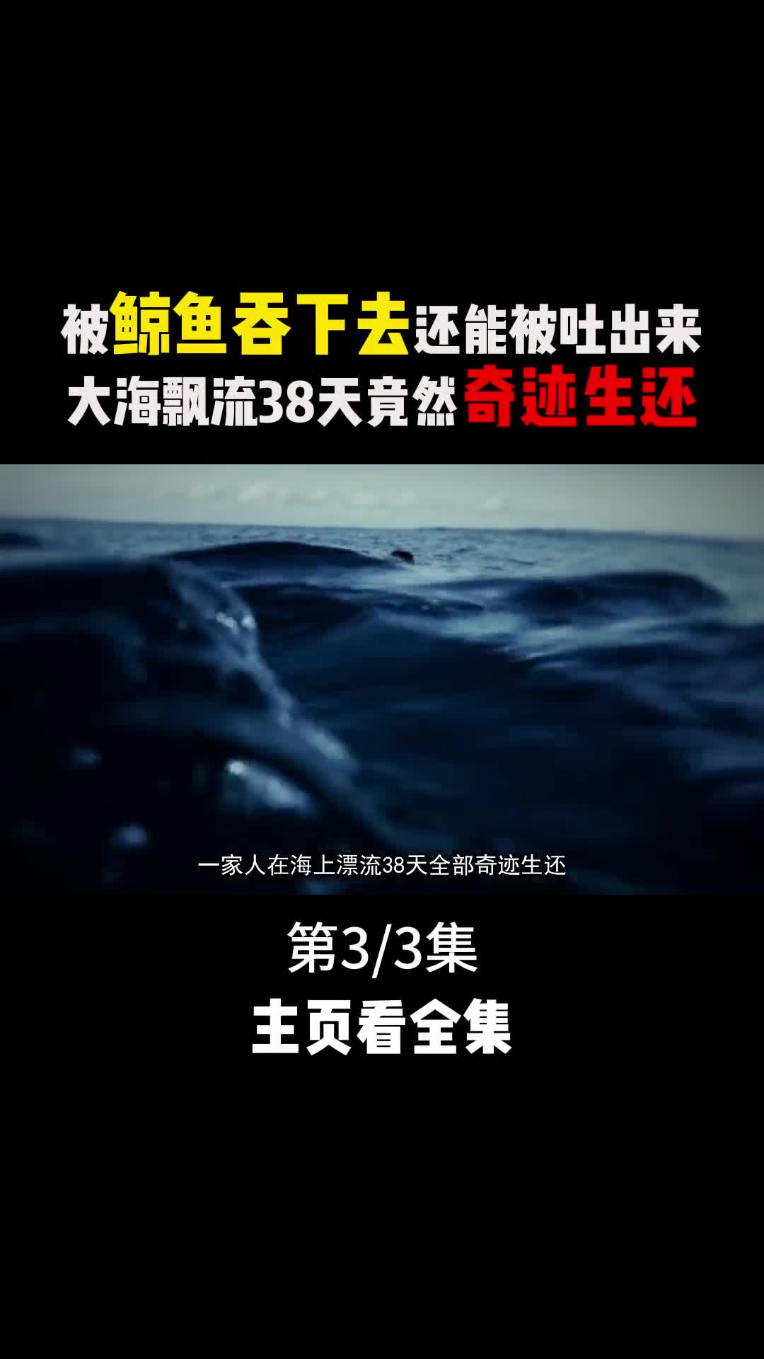 被鲸鱼吞下去还能被吐出来世界上幸运的人你见过吗