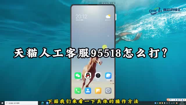 天猫人工客服95518怎么打