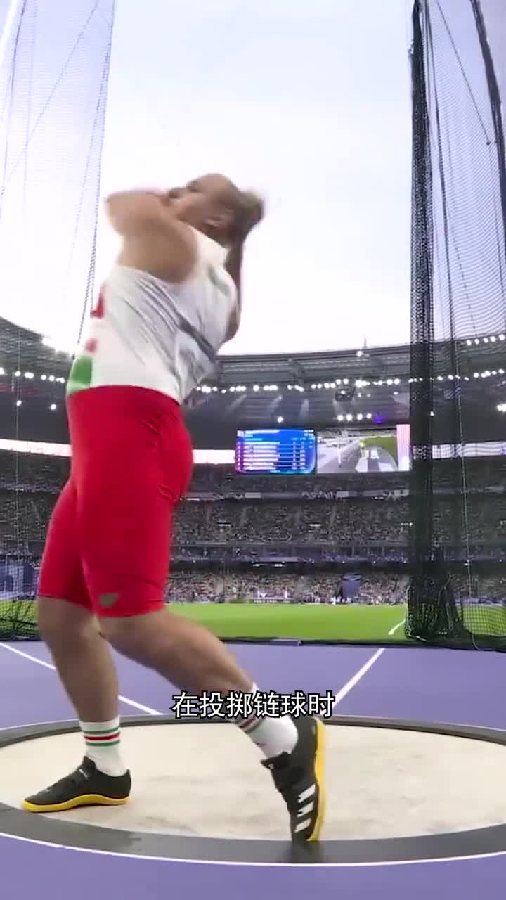 投掷链球为什么要转很多圈