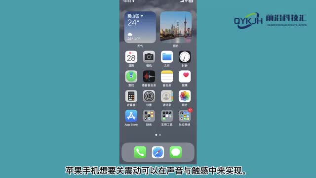 苹果手机怎么关震动