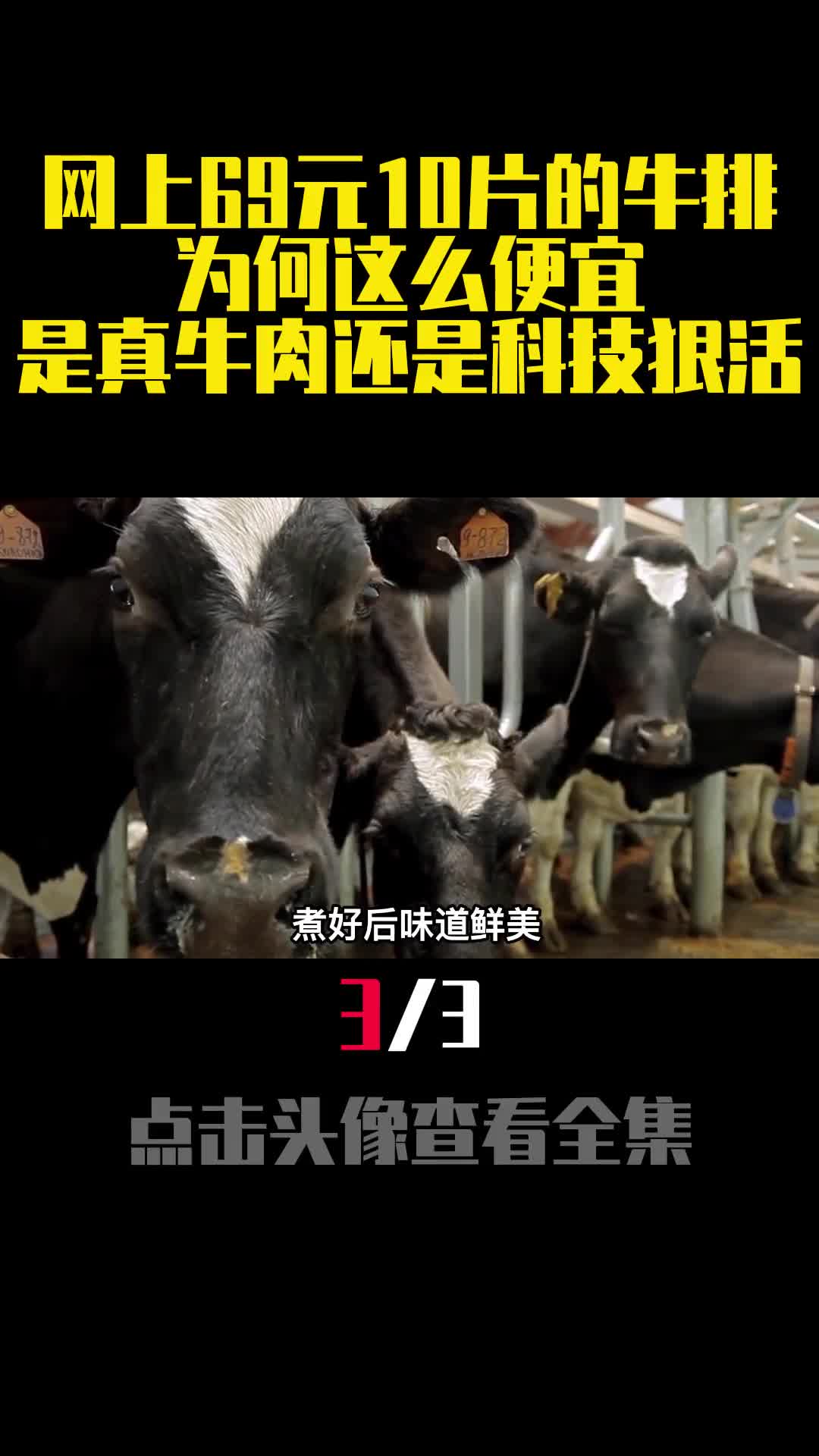 网上69元10片的牛排为何这么便宜是真牛肉还是科技狠活3
