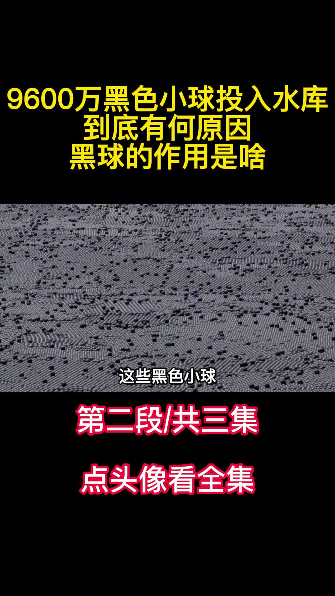 美国将9600万黑色小球投入水库到底有何原因黑球的作用是啥2