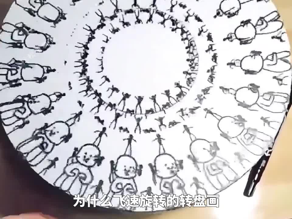 转盘画的原理